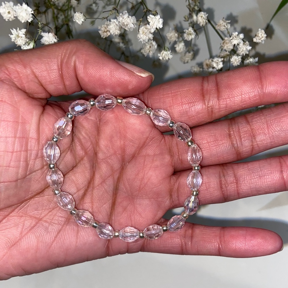 Handmade Crystal Glass Beaded Bracelet